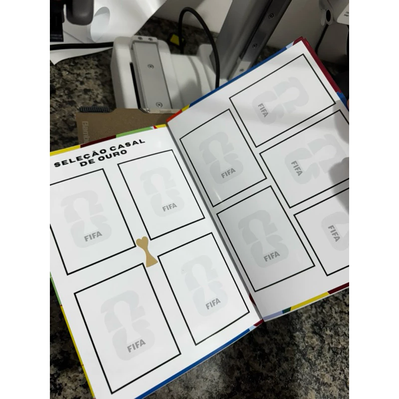 Álbum CopaLove - Páginas para Colar Fotos